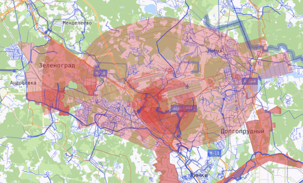 Приаэродромная территория Шереметьево (Московская обл)