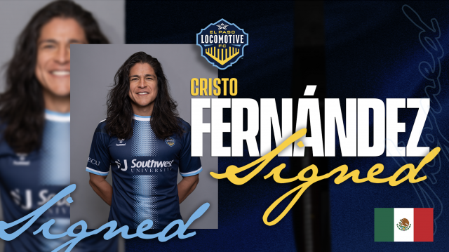    Кристо Фернандес. Фото: официальный сайт «Эль-Пасо Локомотив» (El Paso Locomotive FC)