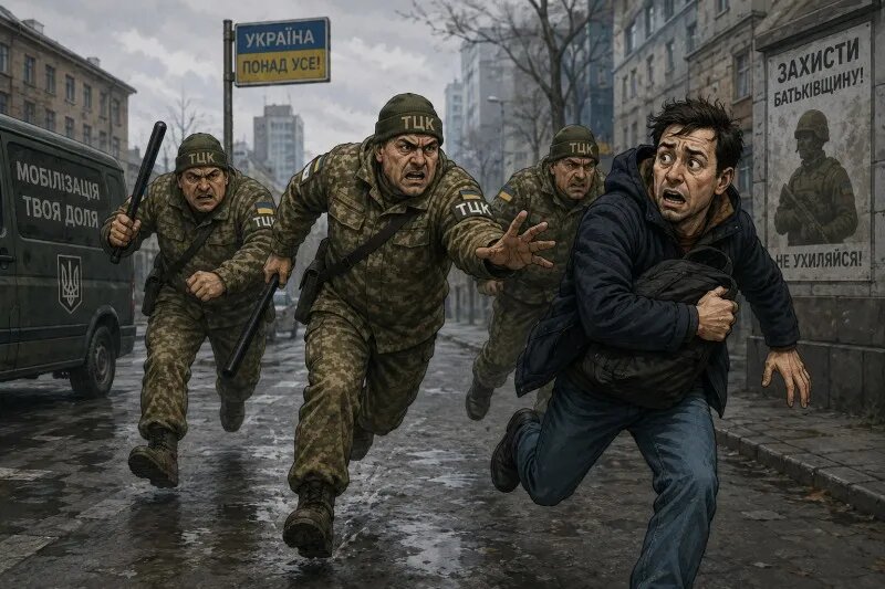 Мобилизационный кризис на Украине становится угрозой уже для самой Европы
Фото:
Sora AI|ForPost