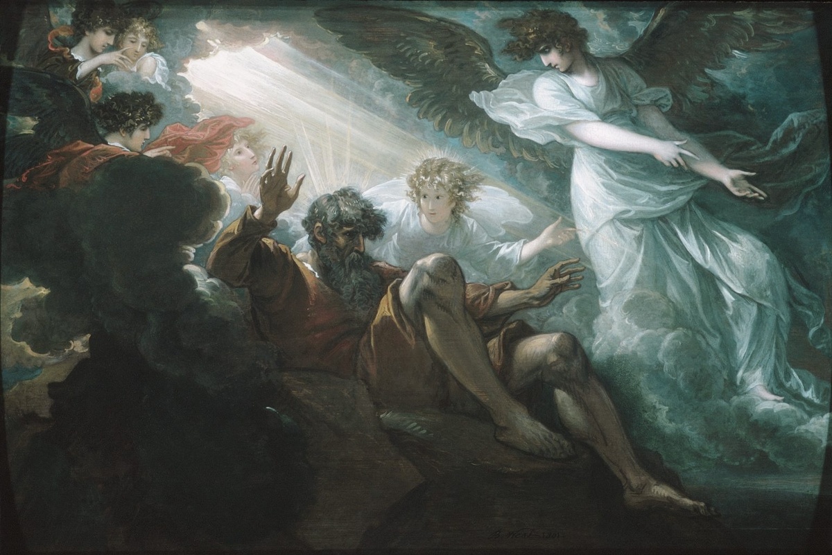 Бенджамин Вест «Моисей видит землю обетованную» (1801)