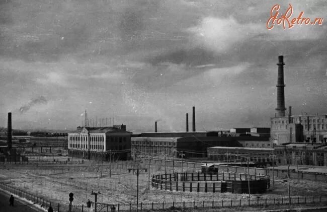 Саратовский завод технического стекла. 1958 год