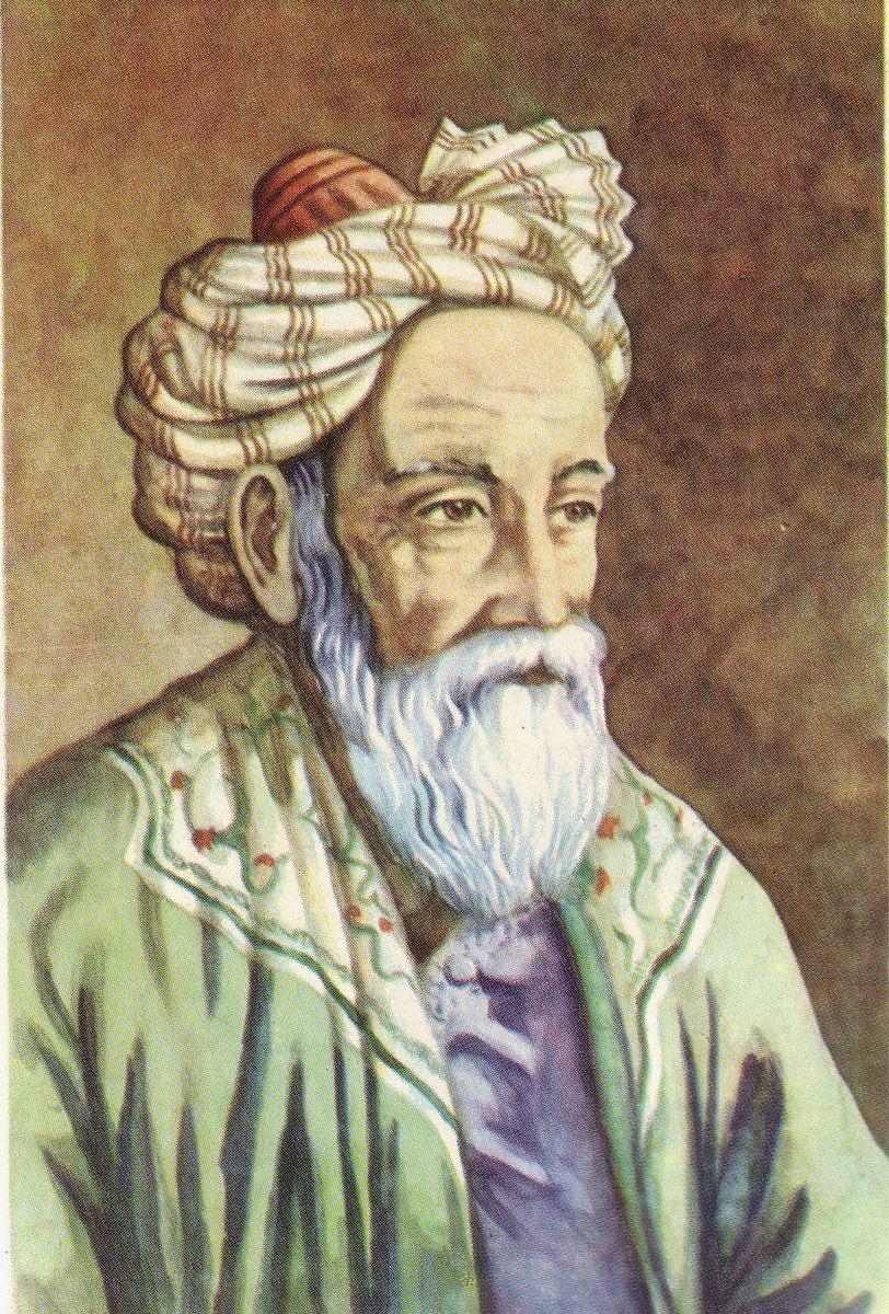 Омар Хайям. Рисунок А. Венедиктова. Источник: Wikimedia Commons, CC BY-SA 3.0
