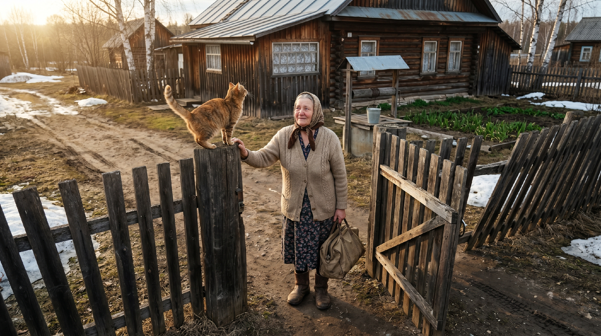 Сбежала из Москвы в деревню и не жалею. История бабушки Лизы