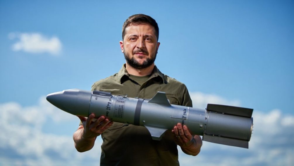  Зеленский - за войну. Иллюстрация: "Блокнот"