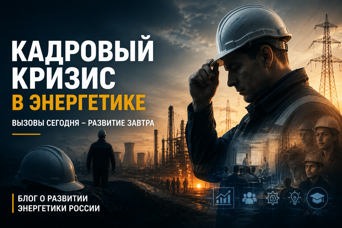 Рубрика: Проблемы современной энергетики России
Часть 1: Кадровый кризис в электроэнергетике