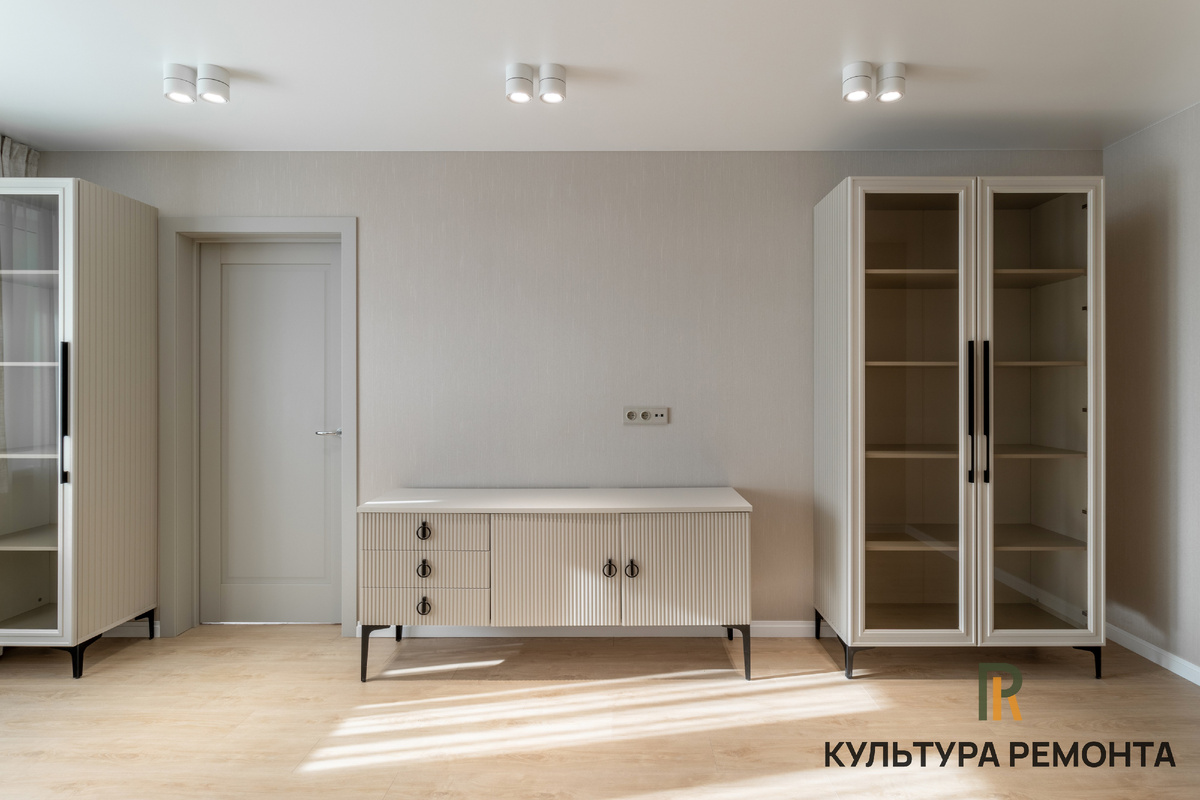 Ремонт 60 м² в панельке 1973 года: как из старого фонда сделали современную квартиру без лишнего шума