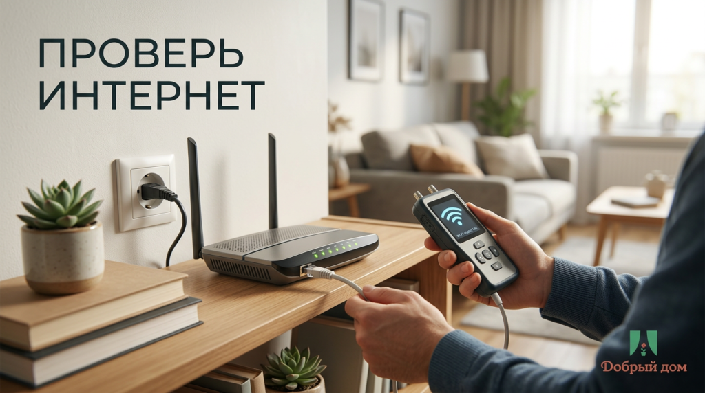    Как проверить интернет в квартире перед арендой. site-admin