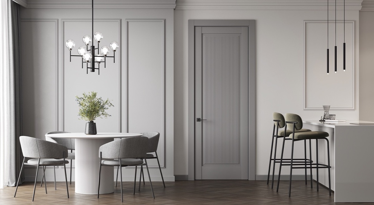 HAUSDOORS. Коллекция «Фактурные линии» покрытие КЕРАМИК