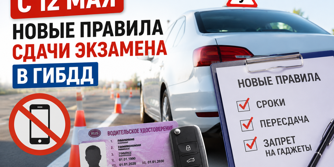В ГИБДД ужесточили правила сдачи на права