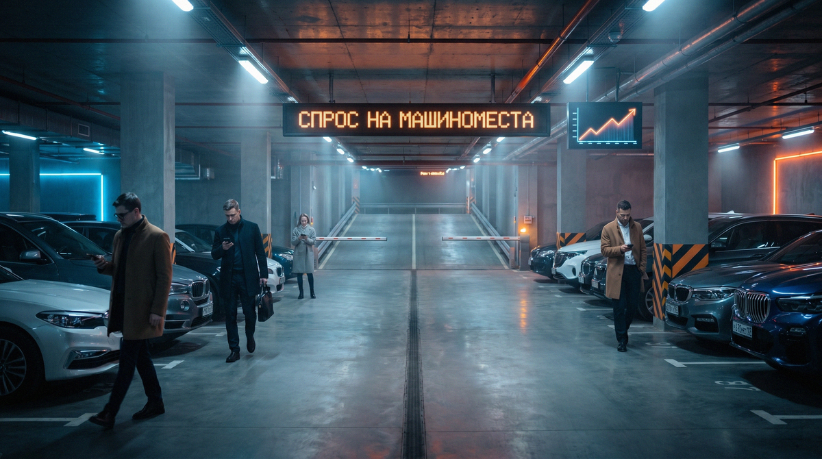    Анализ спроса на машиноместа в новых районах Святослав Шакин