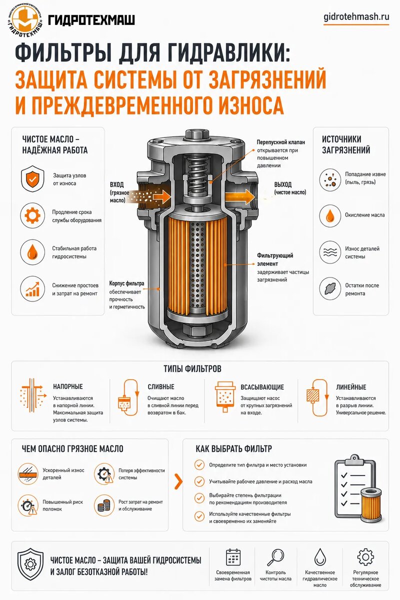 Фильтры для гидросистем