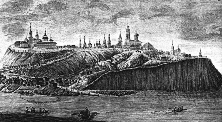 Гравюра по рисунку М. И. Махаева (середина XVIII века)