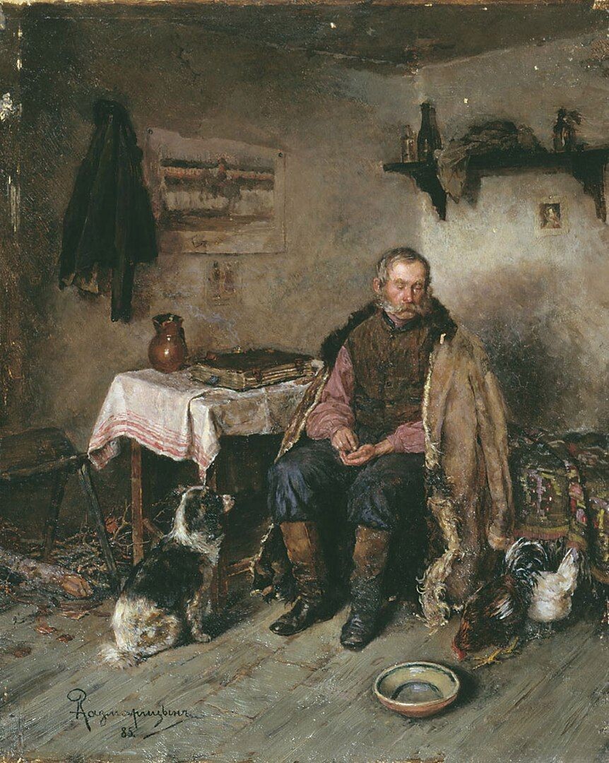     Афанасий Розмарицын. Отставной солдат. 1885