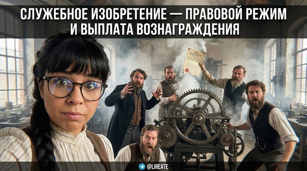    Служебное изобретение и его правовые аспекты Лирейт