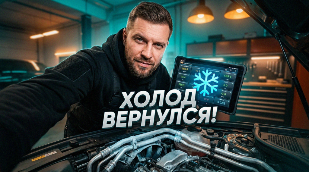    Поиск причины поломки кондиционера сканером за 10 минут sergey