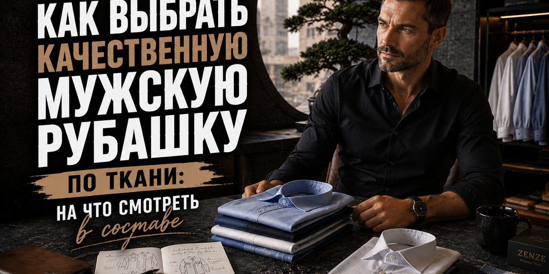 Как выбрать качественную мужскую рубашку по ткани: на что смотреть в составе