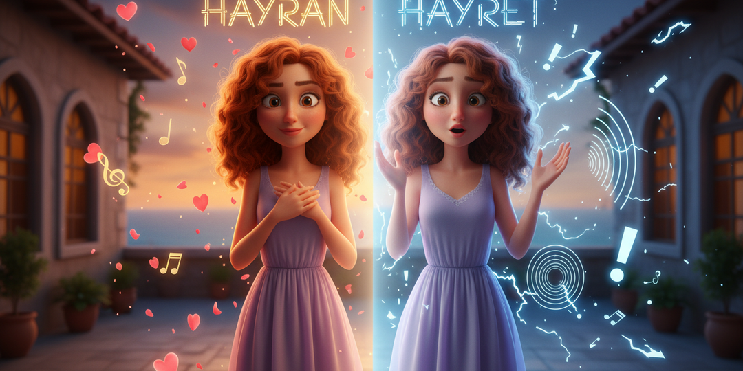 Восторг или Шок? В чем разница между Hayran и Hayret.