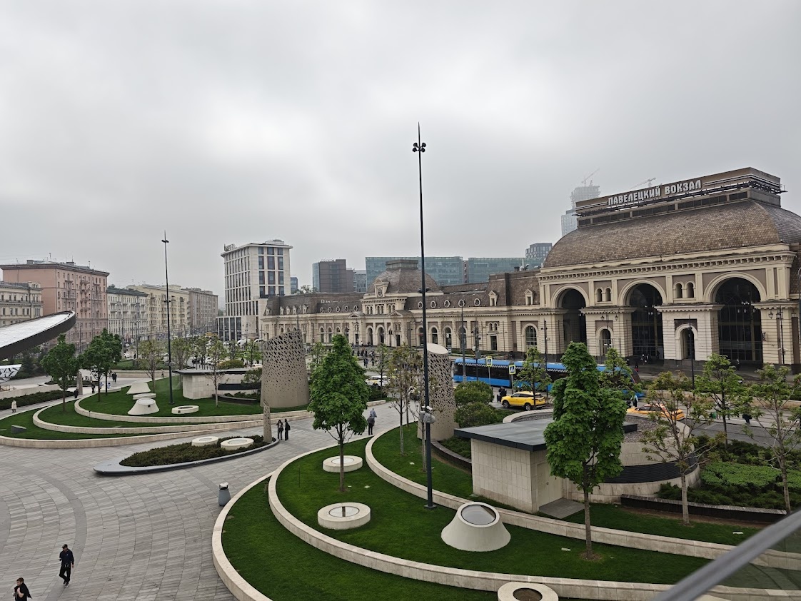 Москва, павелецкий вокзал