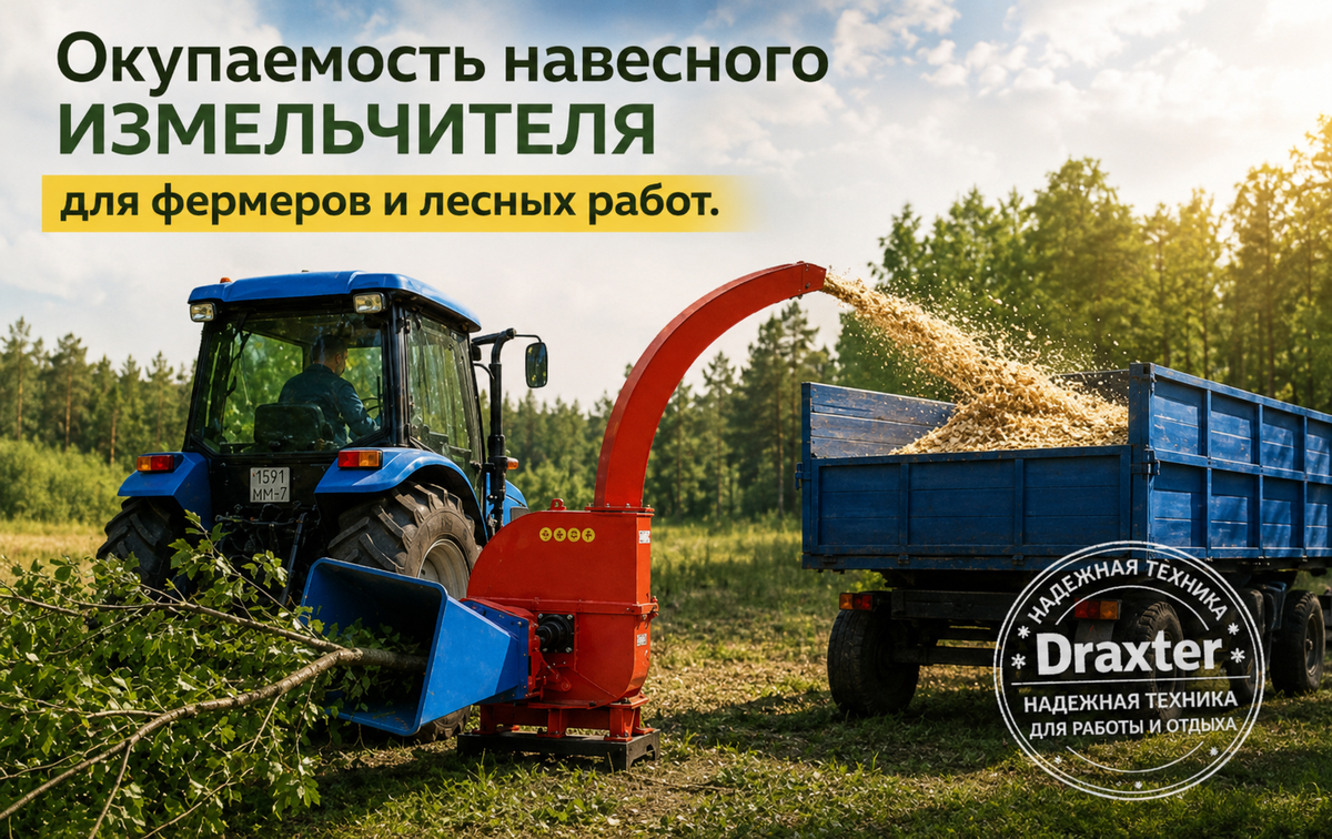 Навесной измельчитель Draxter, Станкопромгрупп
