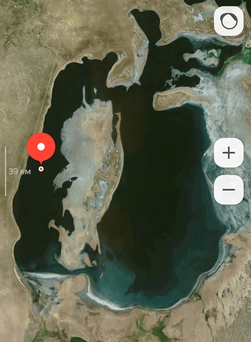 Яндекс карты. Снимок со спутника, год снимка не известен.