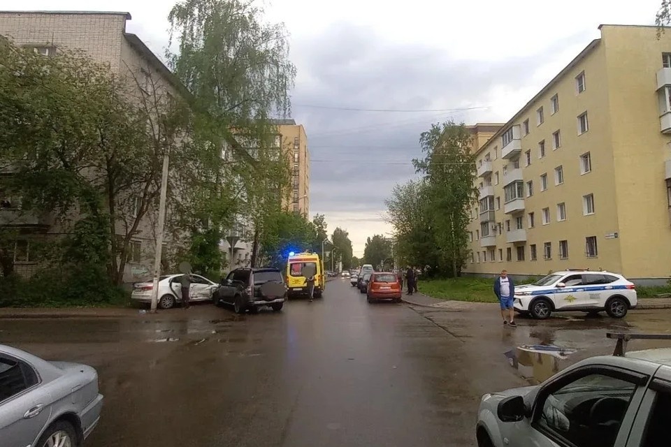    На месте аварии. Фото: Госавтоинспекция