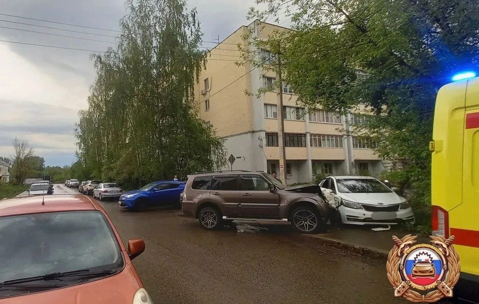    В ДТП пострадала пассажирка "Кио Рио". Фото: Госавтоинспекция