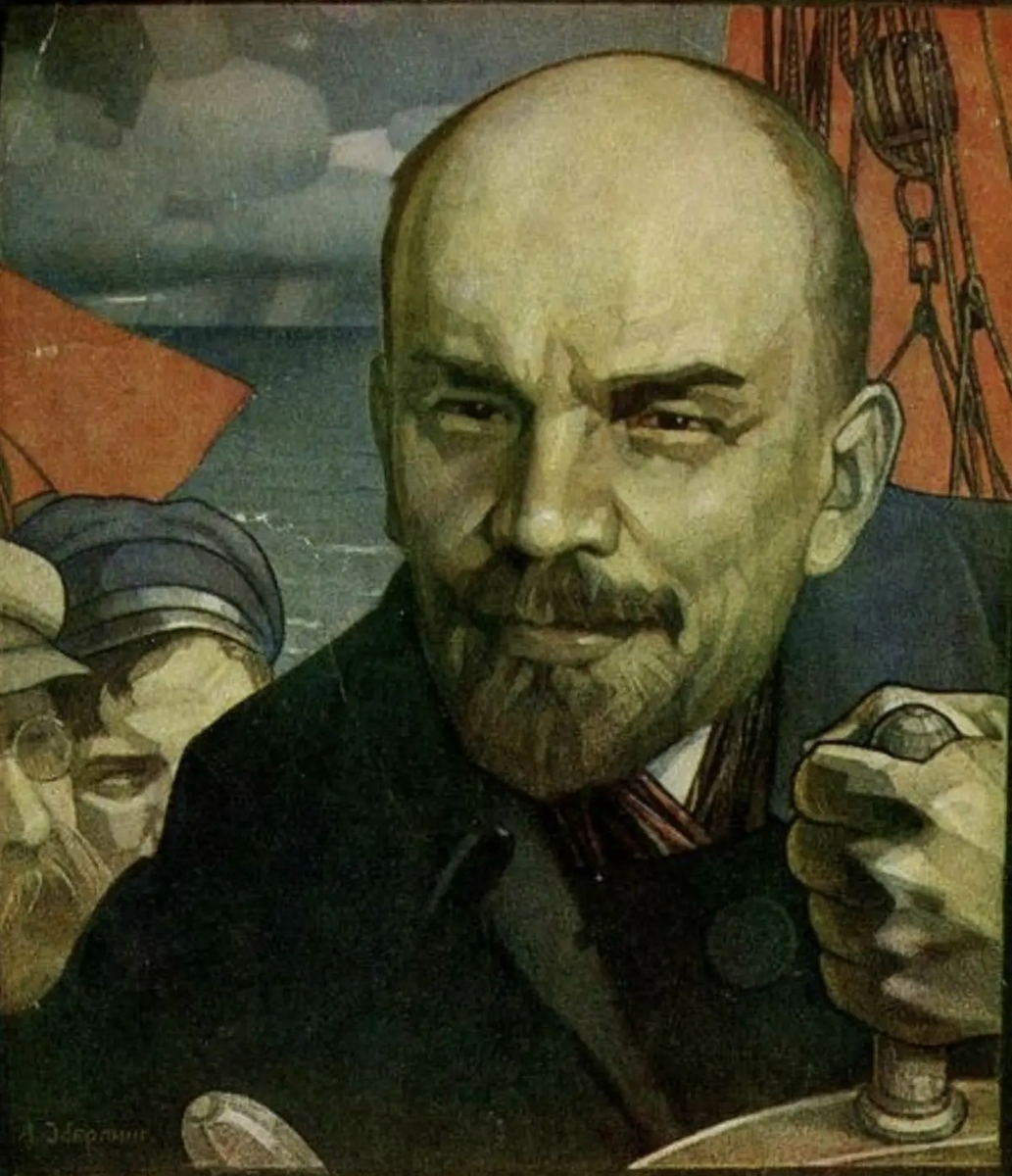 
Альфред Эберлинг. «Ленин». 1930
