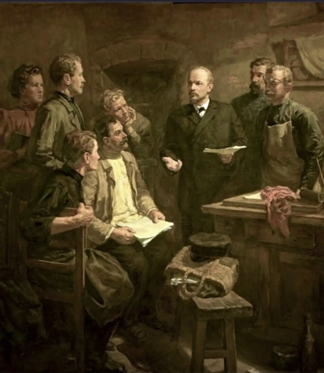 Филипп Голубков. «Первая листовка». 1951