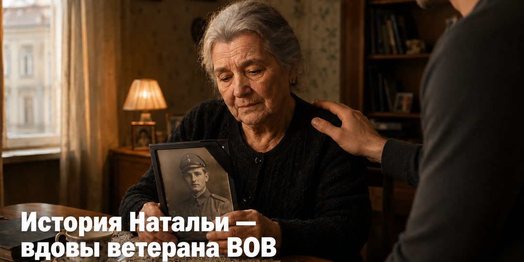 Как не остаться один на один с горем: История Натальи, вдовы ветерана ВОВ