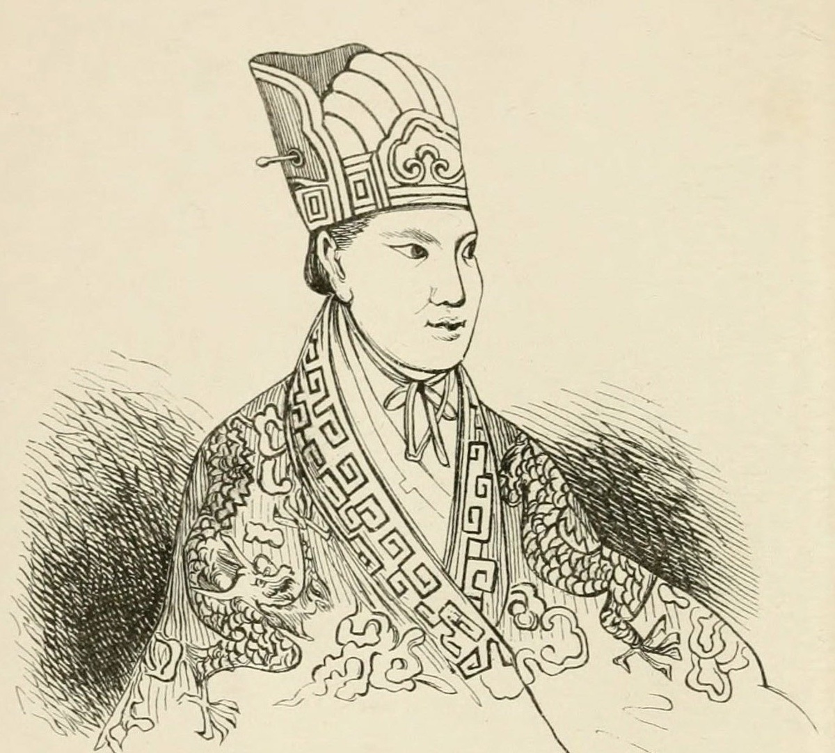Хун Сюцюань (1814–1864) — идеолог и основатель движения тайпинов, первый правитель «Небесного государства великого благоденствия» (Тайпин тяньго). 