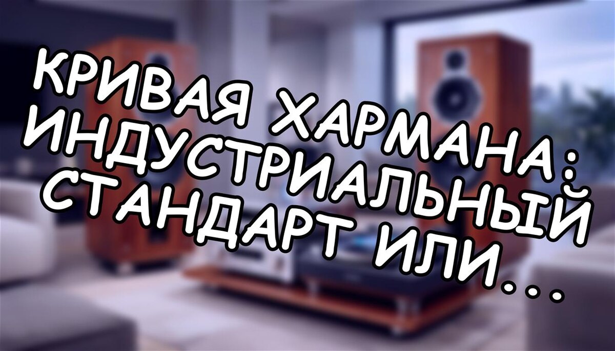 Кривая Хармана: индустриальный стандарт или ловушка для ушей? (Источник: Яндекс Картинки)
