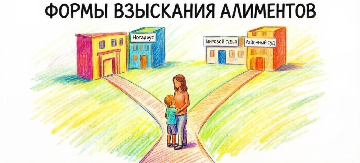 Способы и формы взыскания алиментов