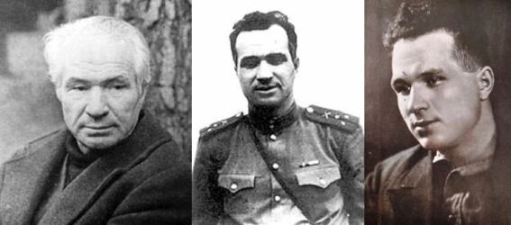 Александр Остапович Авдеенко (1908-1996 гг.) в разные годы жизни - в 80-е (слева), во время войны (по центру) и в 1936 году (справа), это фото из его книги, вышедшей как разх в 1936-м