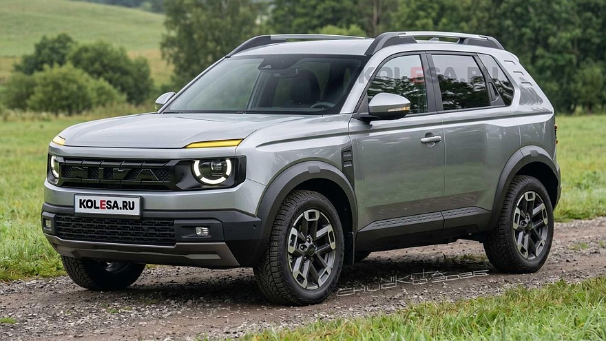    Рендер новой Lada Niva