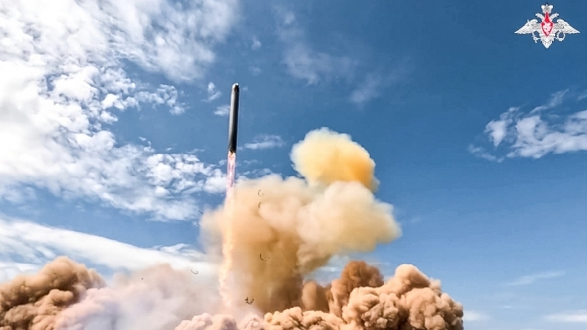    Испытательный пуск ракетного комплекса «Сармат», 12 мая 2026 г.