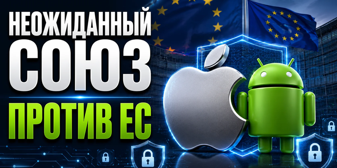 Apple выступила в защиту Android перед лицом угроз ЕС