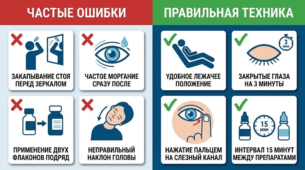 поле зрения изменилось, появились "выпадения" по краям, или стало труднее видеть в сумерках