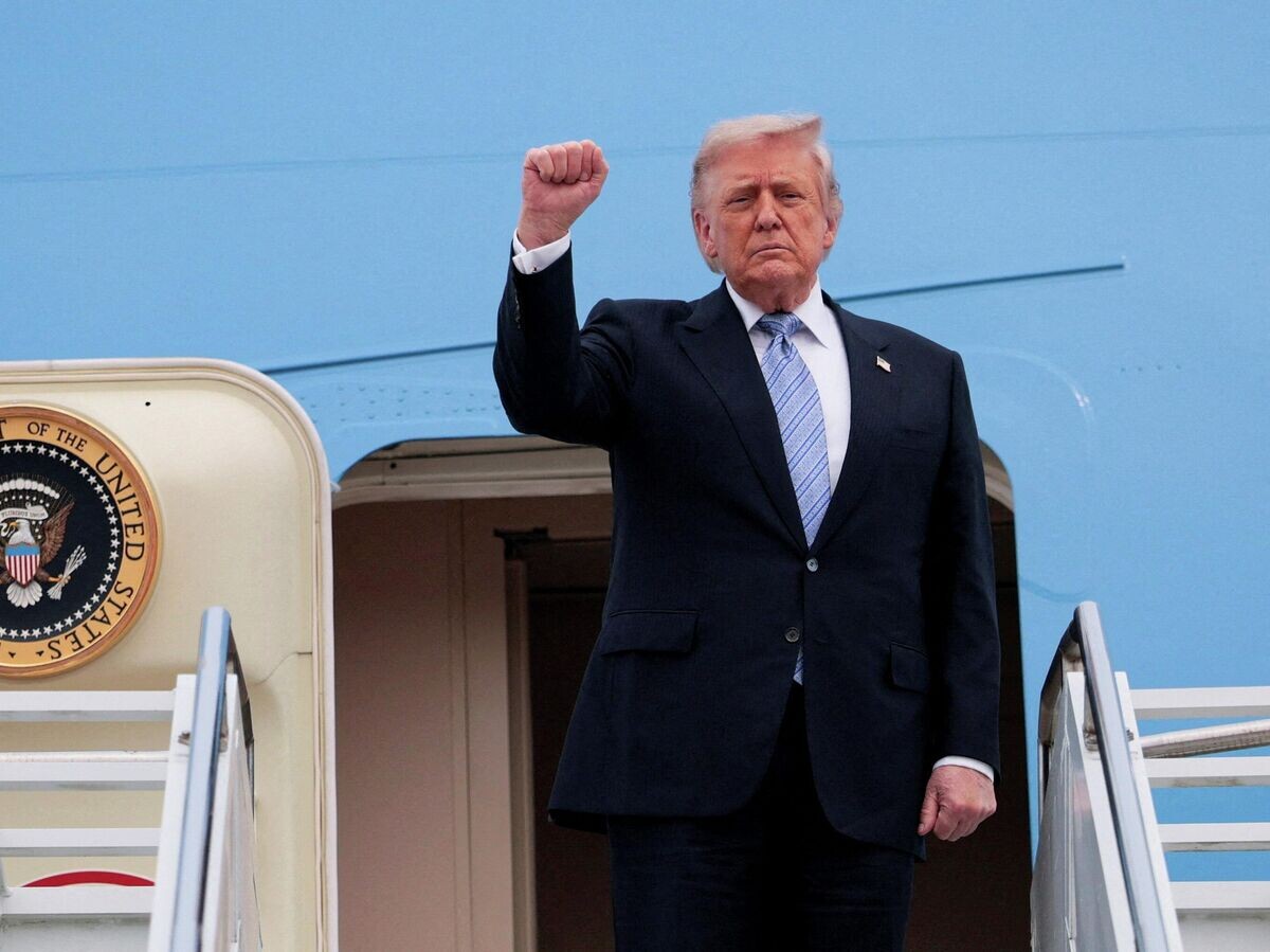    Президент США Дональд Трамп покидает Пекин после трехдневного визита | © REUTERS / Evan Vucci