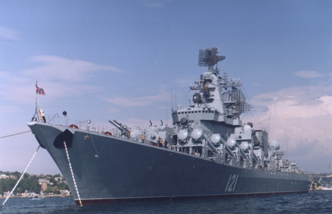 РКР "Москва"" проекта 1164, 2004 г.
Источник: war-book.ru