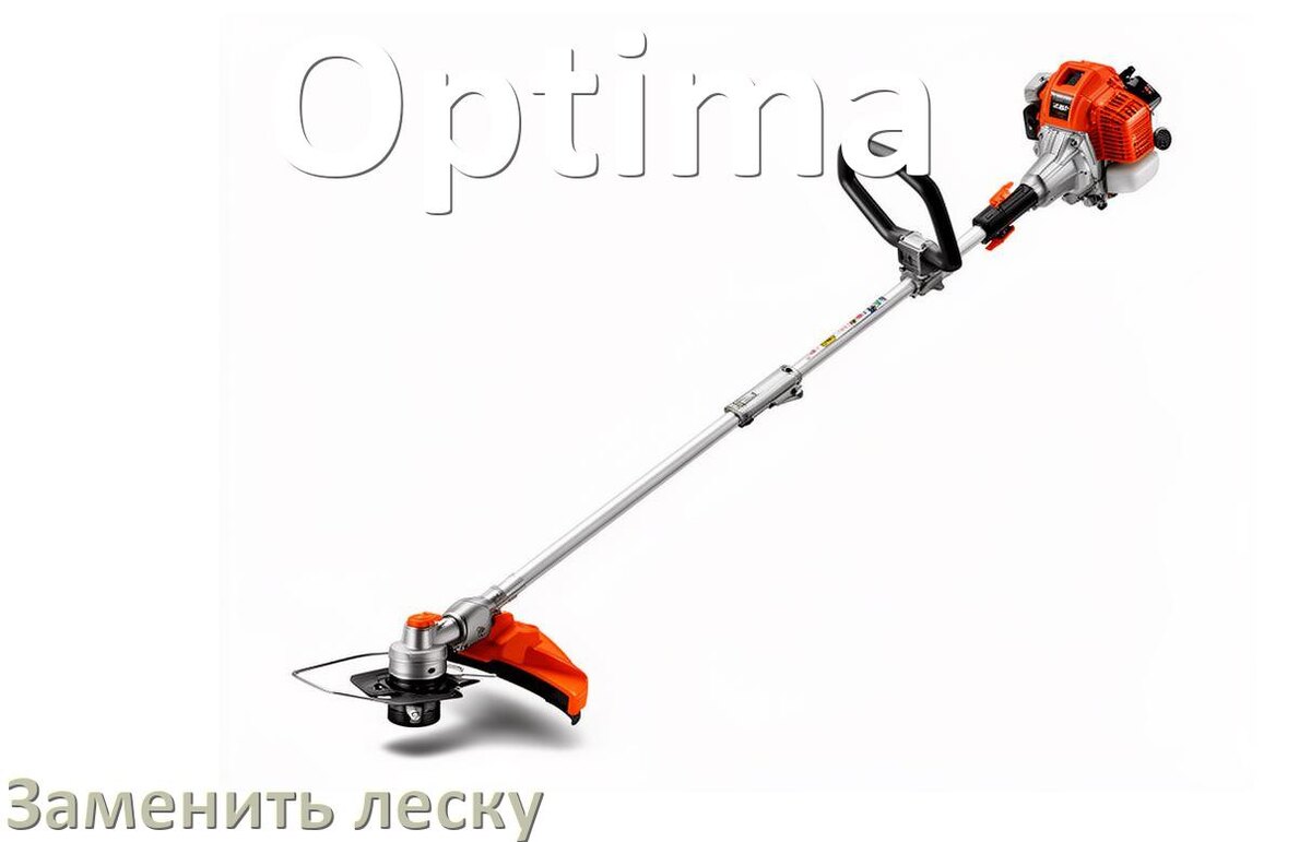 
Как в триммере Optima поменять леску в катушке правильно