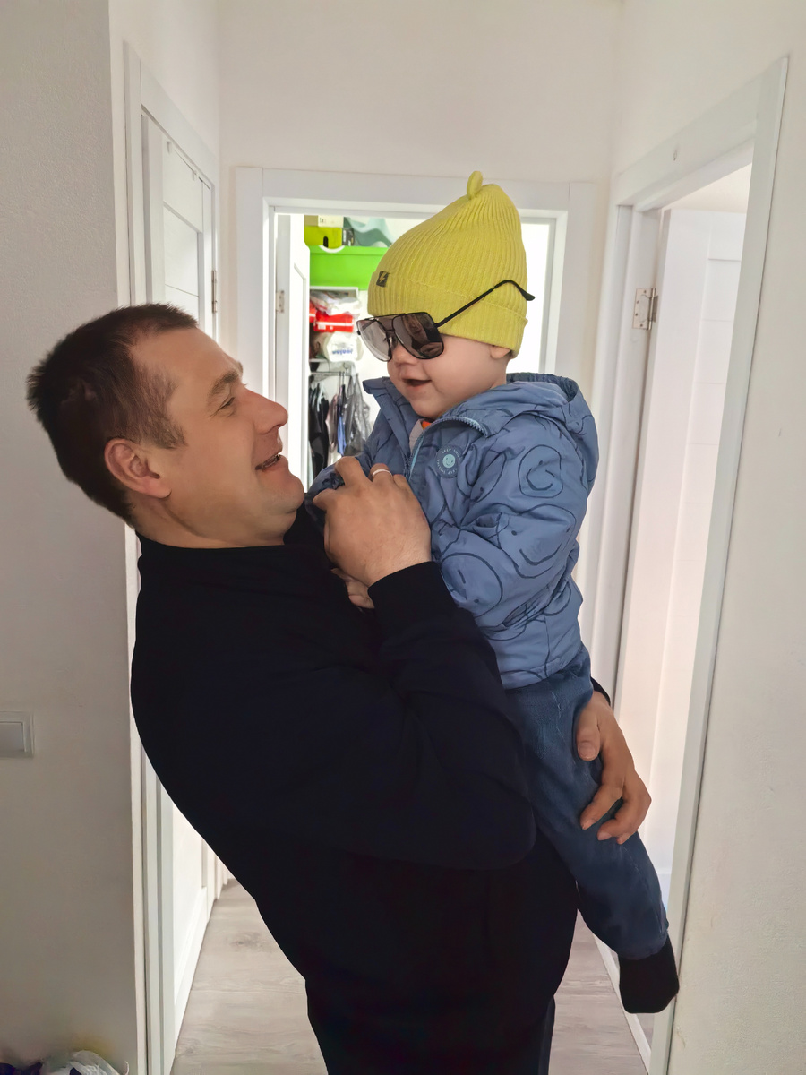С отцом у Марка особая связь!