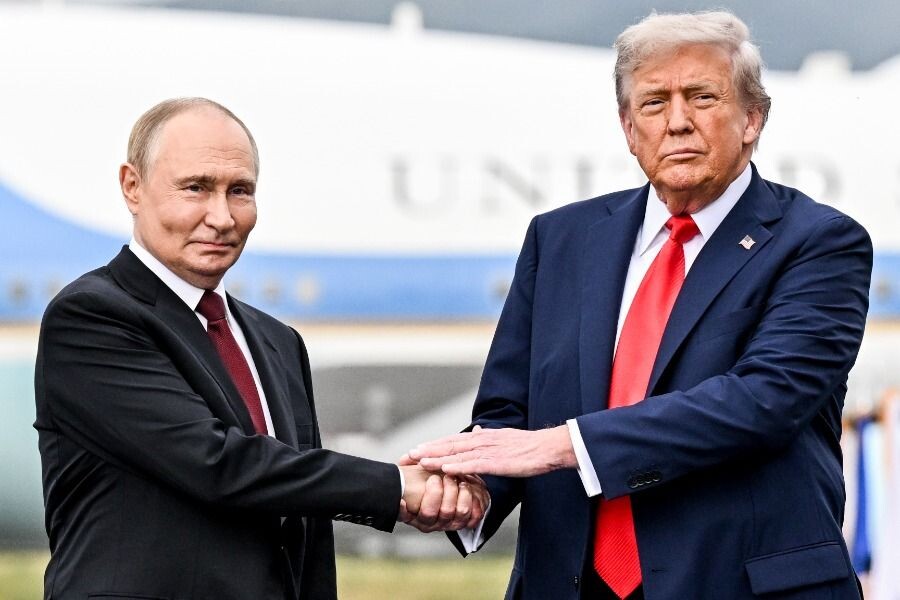    Президент России Владимир Путин и президент США Дональд Трамп / Источник: © Сергей Бобылев/POOL/ТАСС