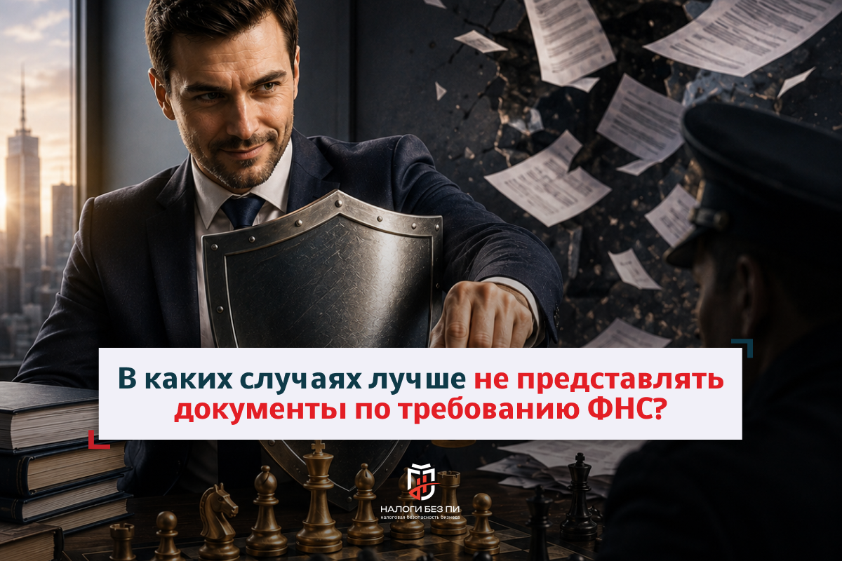 Налоги без ПИ — налоговая безопасность бизнеса