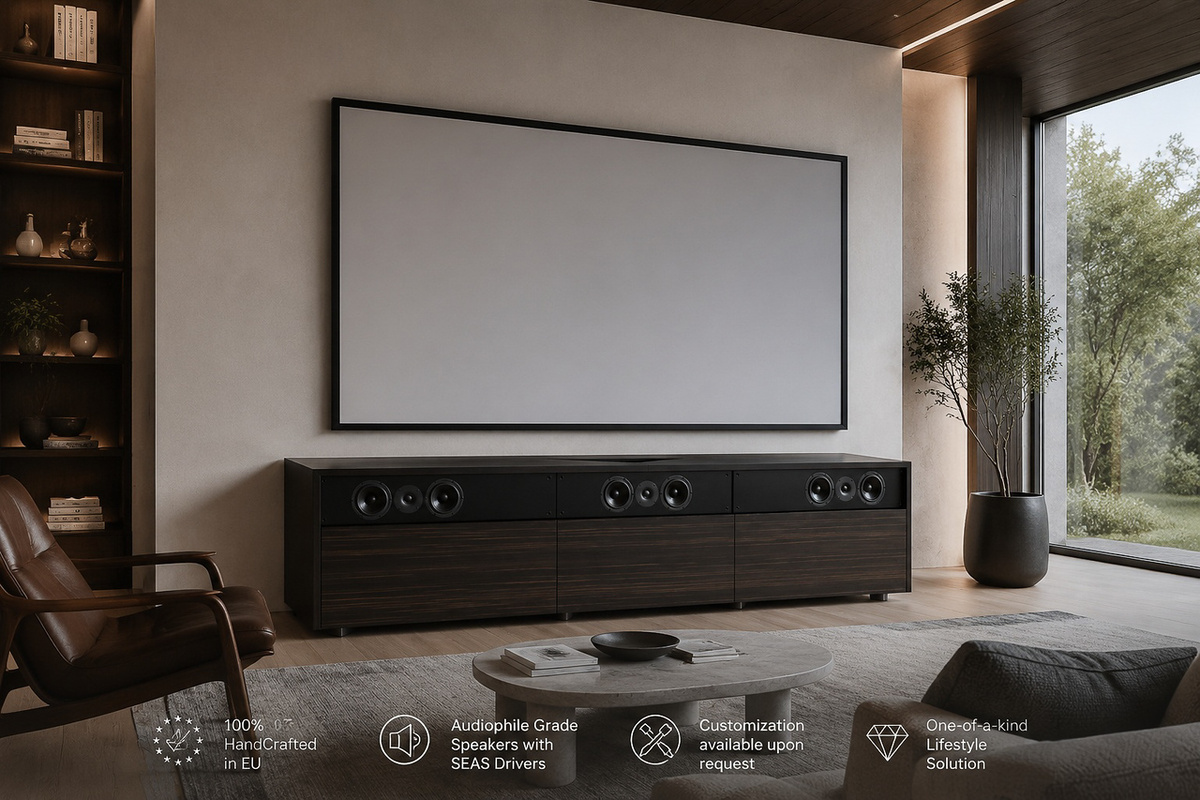 CREDENZA с фиксированным экраном