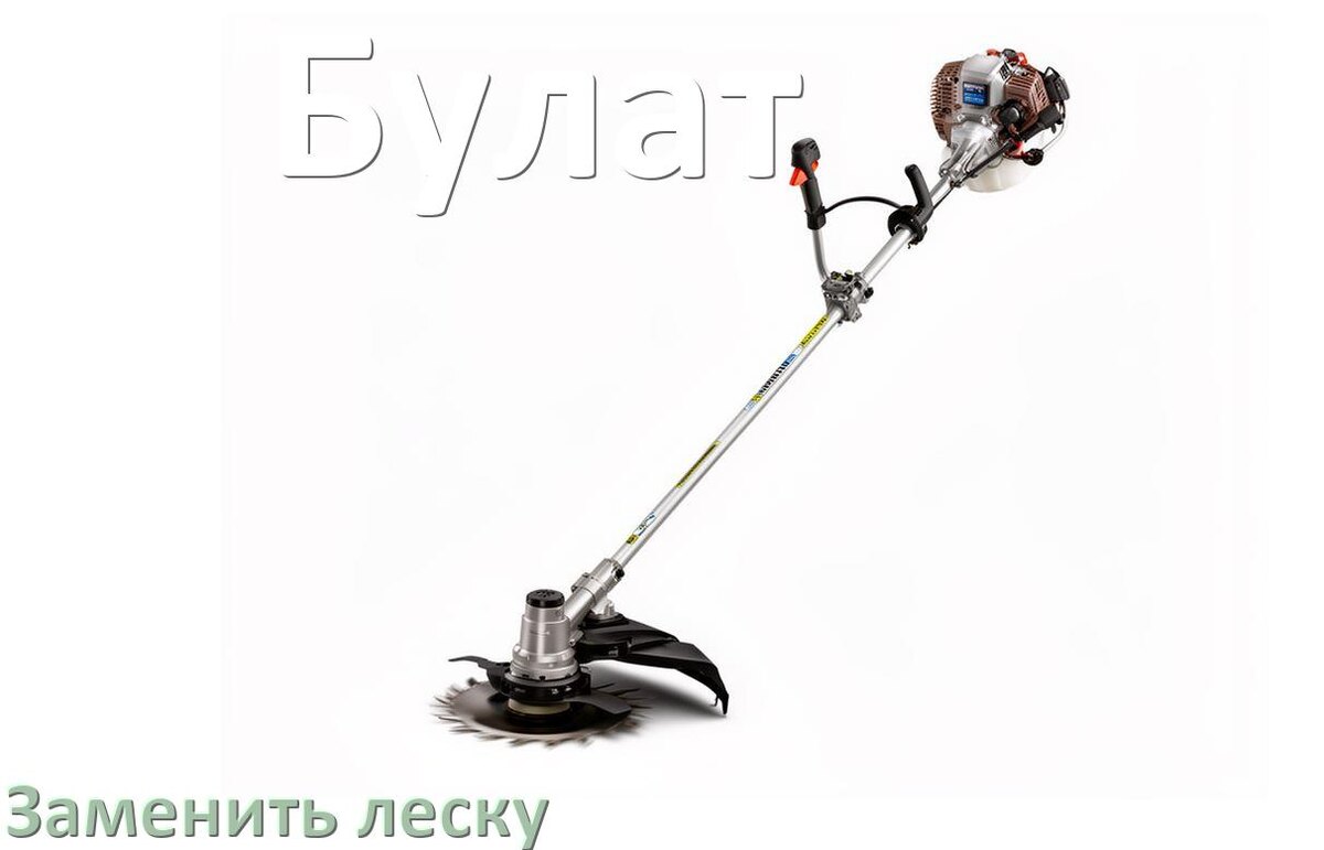 
Как в триммере Булат поменять леску в катушке правильно