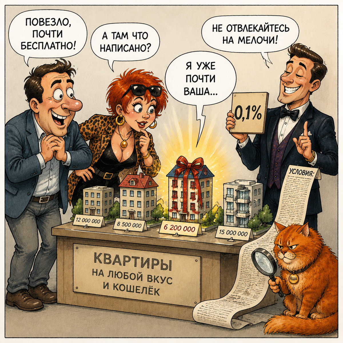 Нас со всех сторон атакуют рекламные объявления: «Беспроцентная рассрочка от застройщика!», «Ипотека под 0,1%!»… 