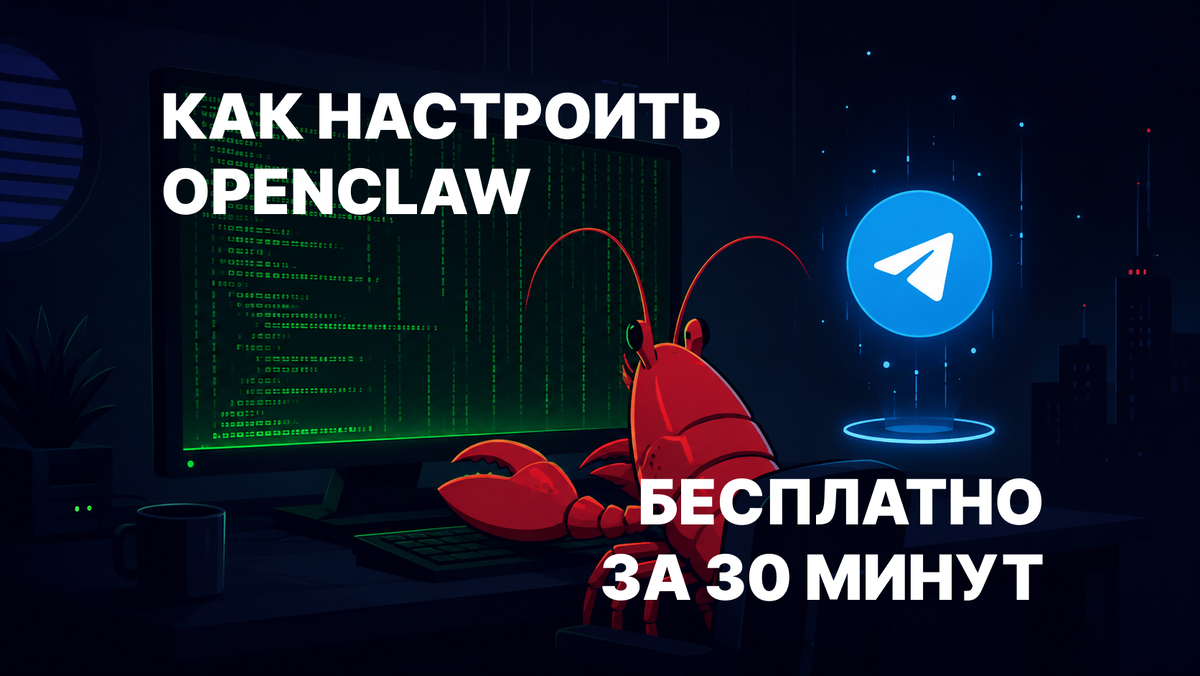 Как настроить openClaw за 30 минут