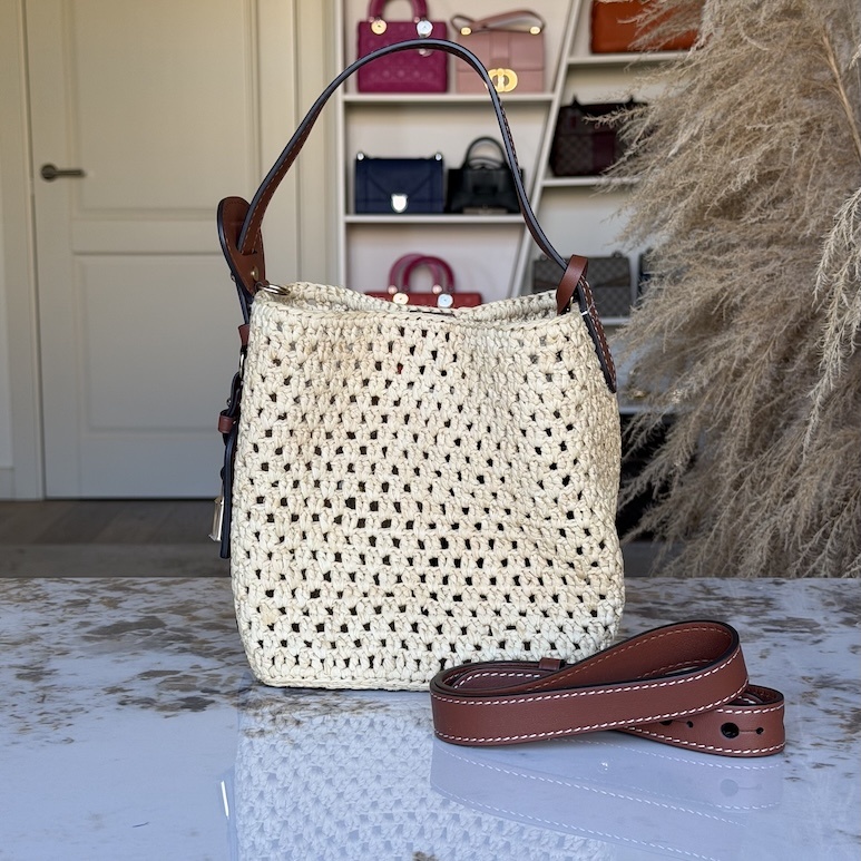 Сумка Louis Vuitton All In BB из рафии  оригинал