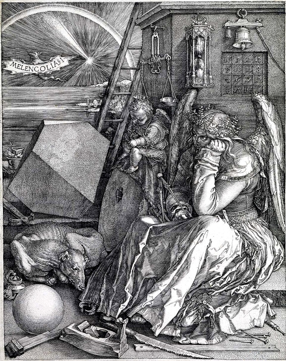 "Меланхолия", А.Дюрер, 1514 год (!)