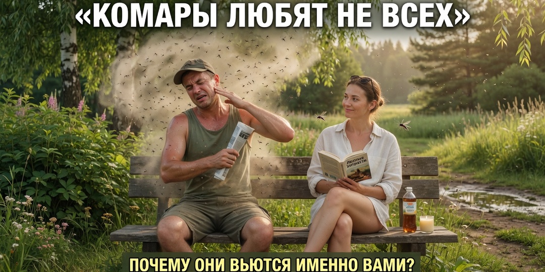 Комары любят не всех: почему они вьются именно вокруг вас